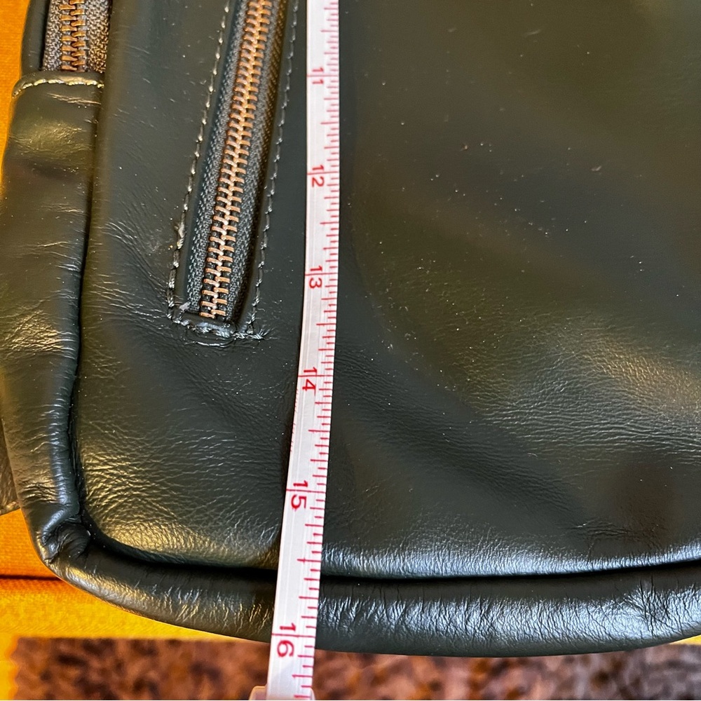 Sundance Forest Green Leather Marlow Sling Bag - Picture 8 of 10